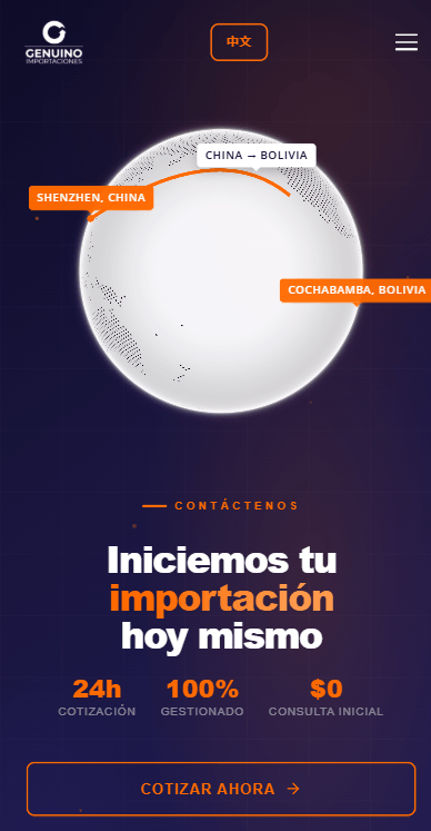 Fase 1 — Sitio Web mobile