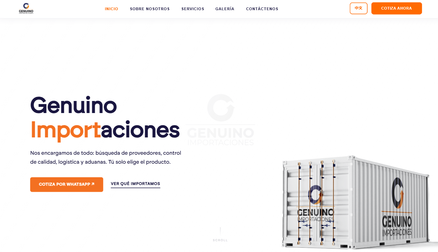 Fase 1 — Sitio Web desktop